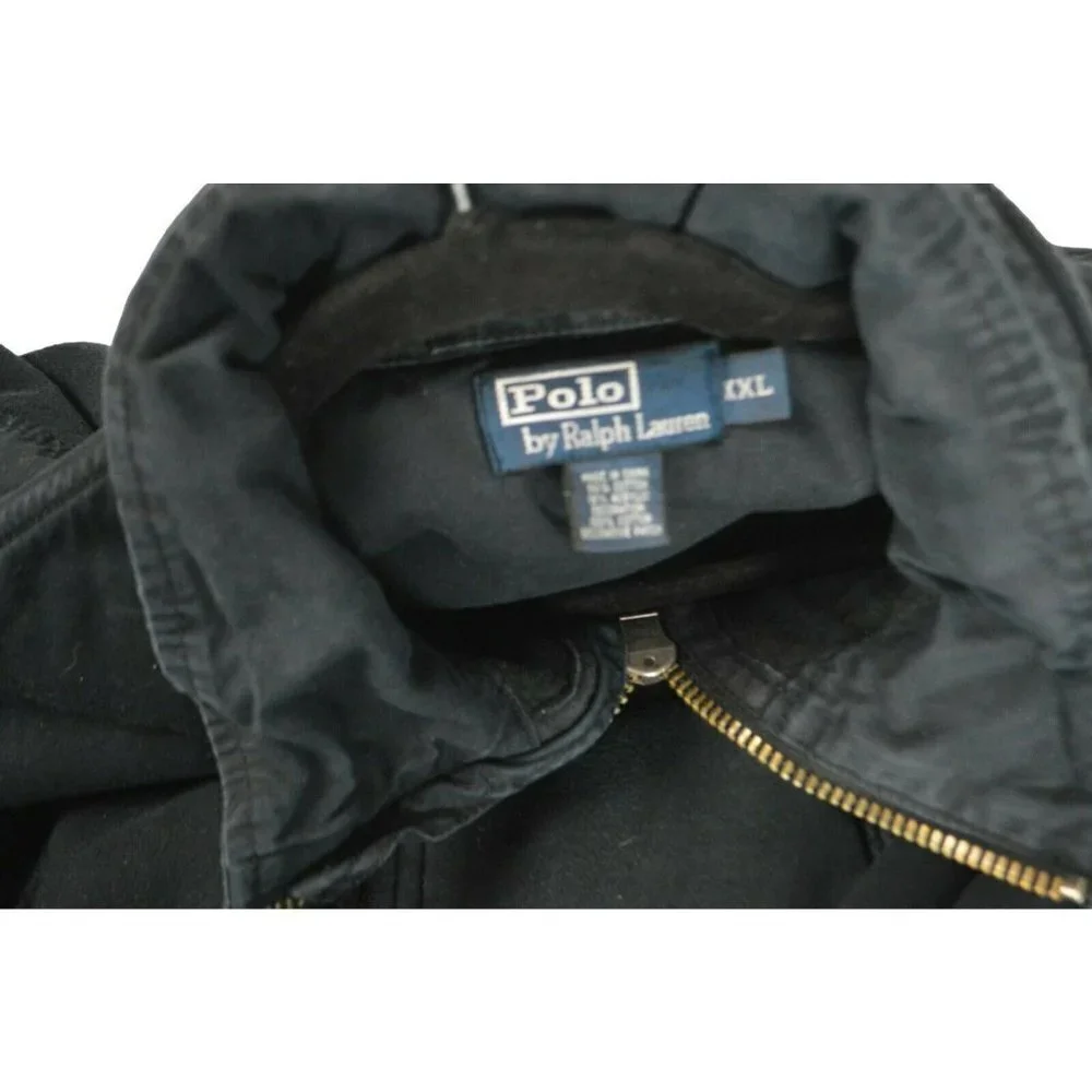 Mens POLO by RALPH LAUREN Jacket Black Full Zip